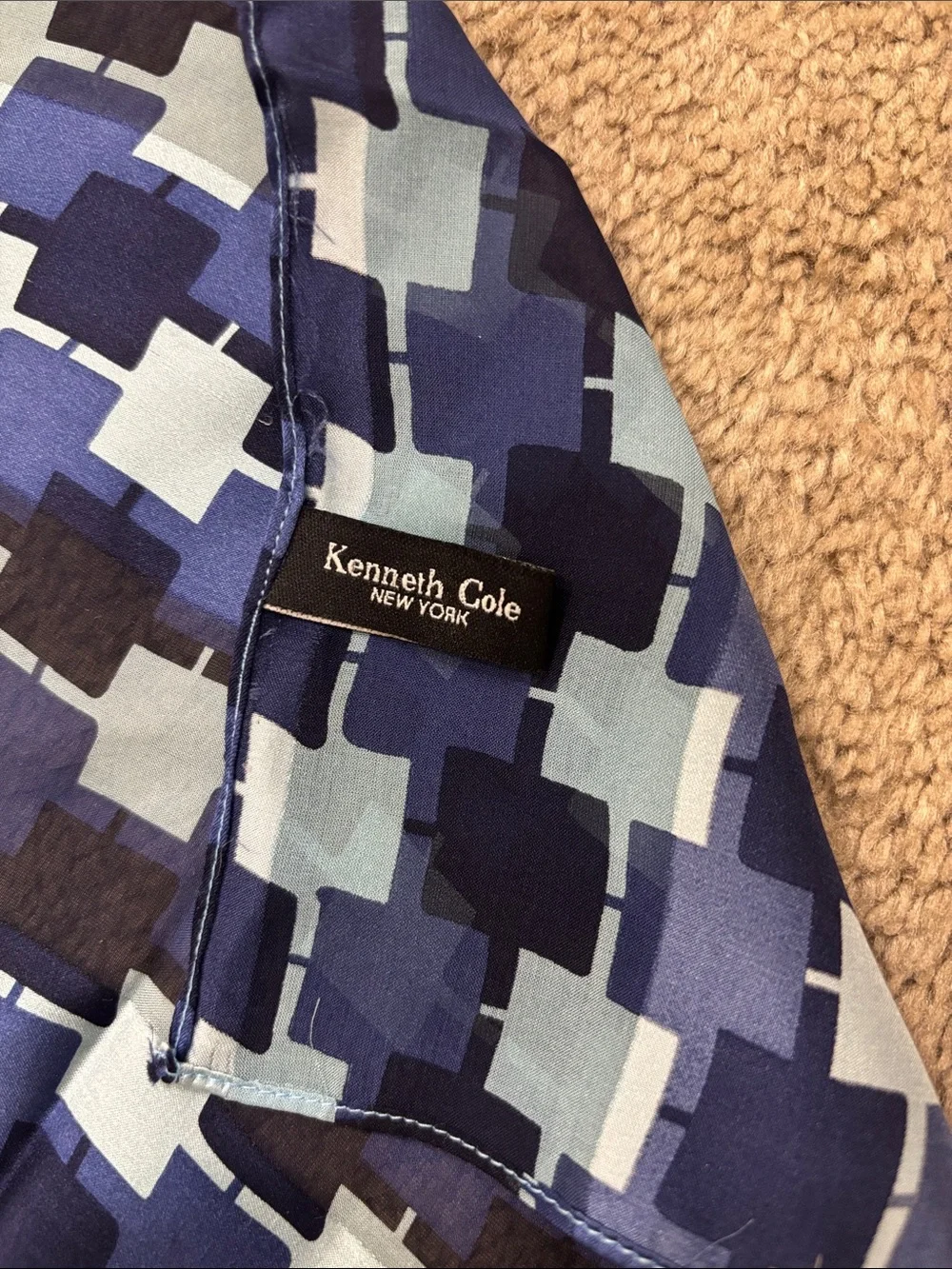 Kenneth Cole lightweight silk